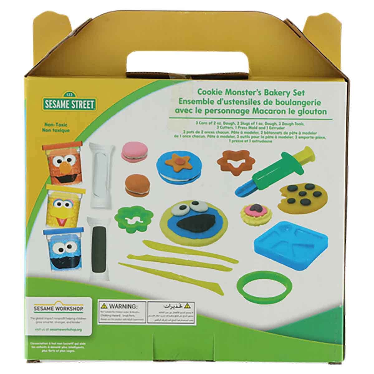 Sesame Street Cookie Monster's Bakery Set Unisex, 3-4 Years