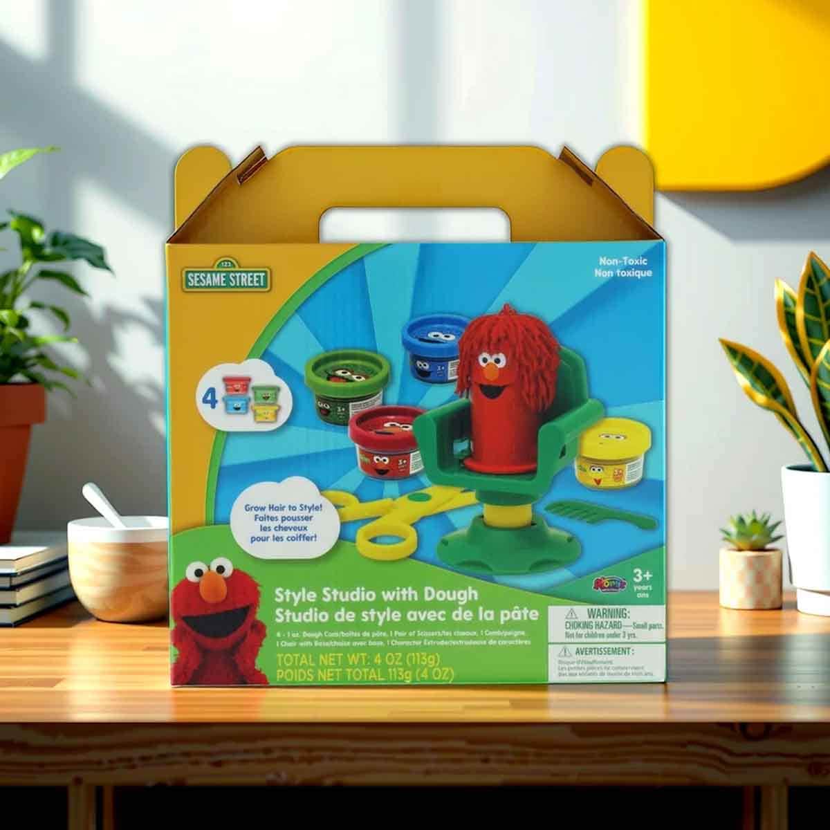 Sesame Street Style Studio with Dough Unisex, 3-4 Years