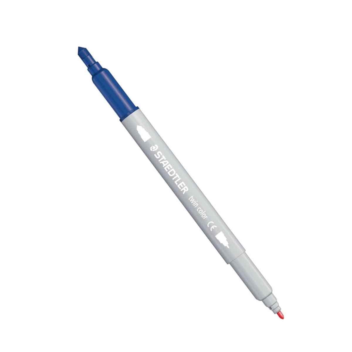 Staedtler Double Ended Fibre Tip Pen Unisex, 3-4 Years, Pack of 10