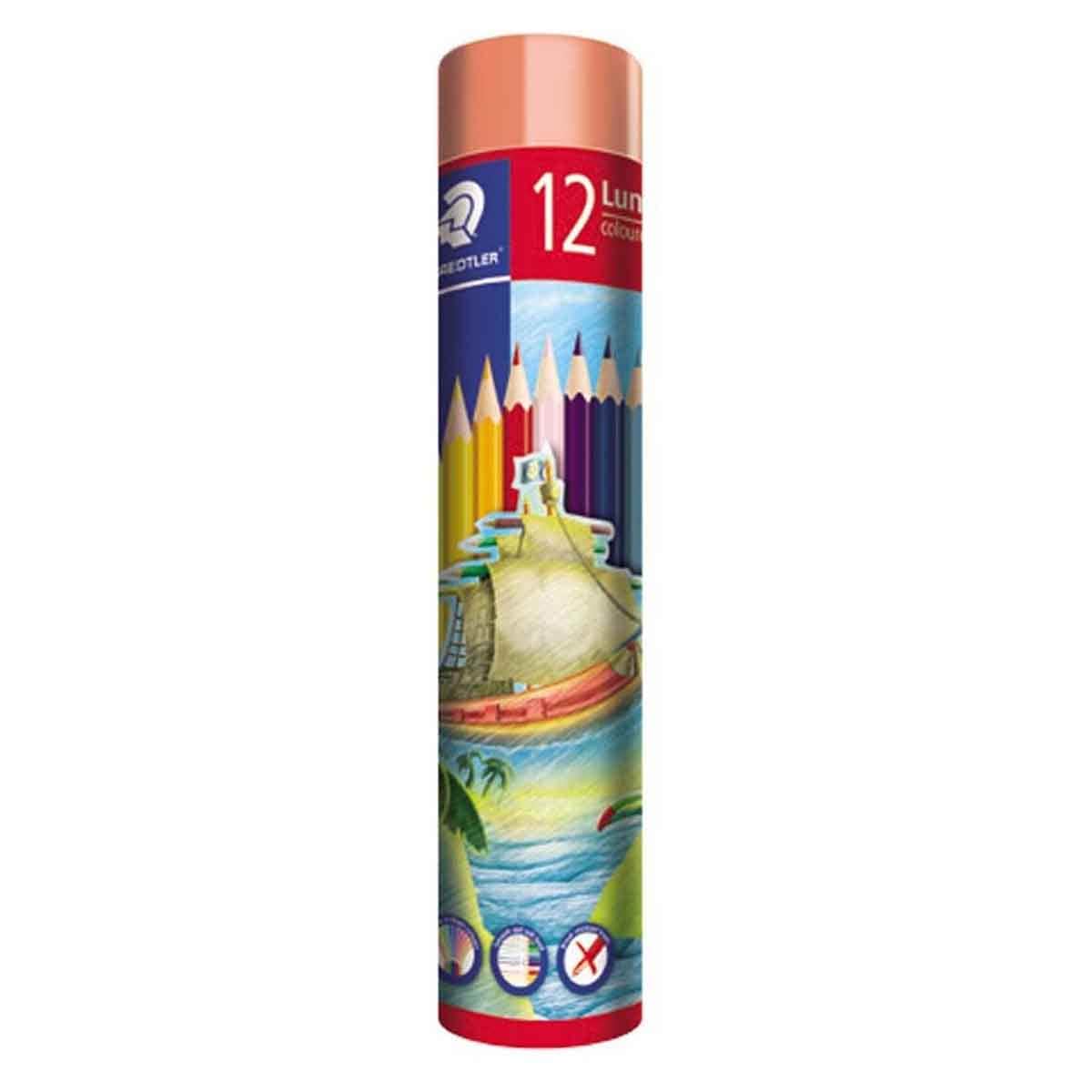 Staedtler Luna Cylindr Colour Pencils Unisex, 3-4 Years