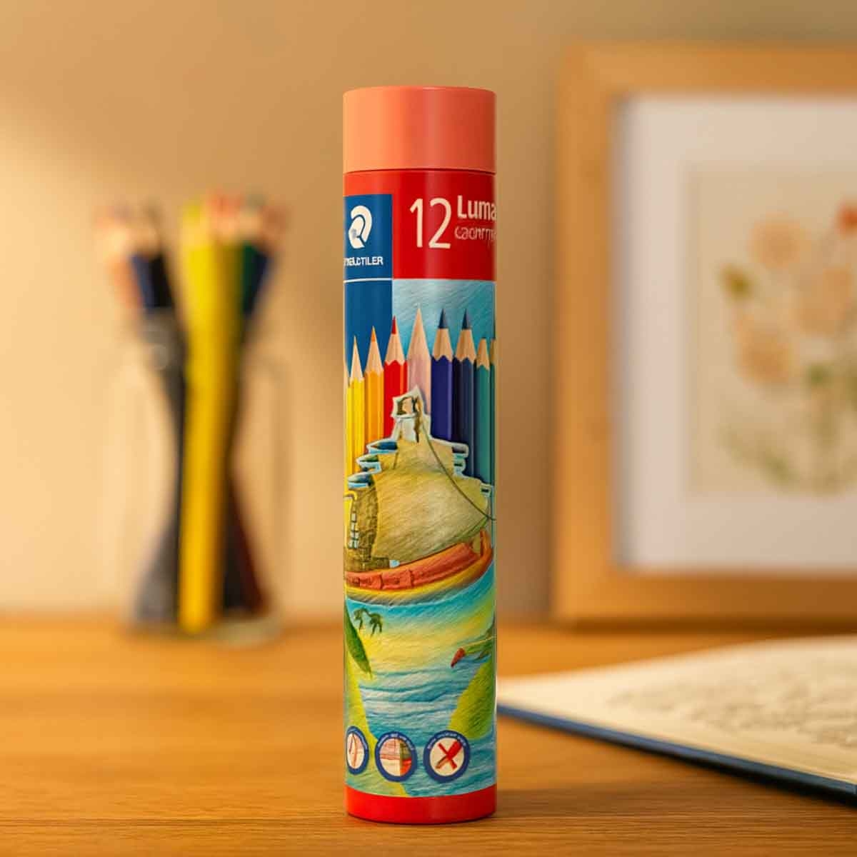 Staedtler Luna Cylindr Colour Pencils Unisex, 3-4 Years