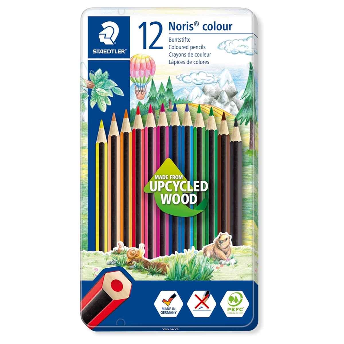 Staedtler Noris Coloured Pencils Unisex, 3-4 Years, Pack of 12