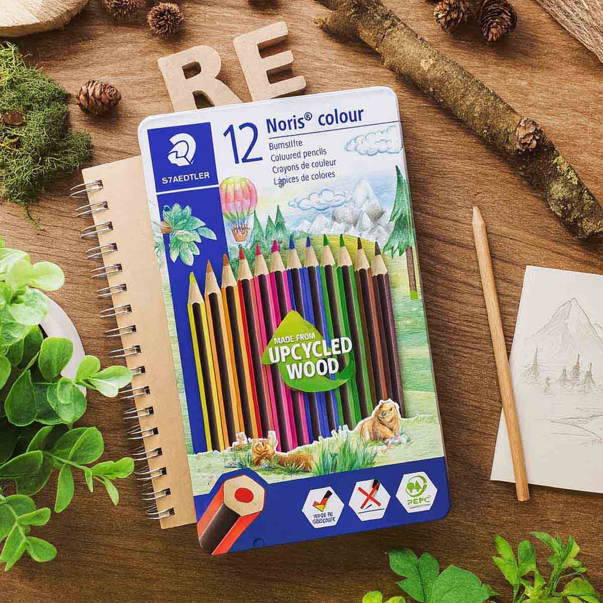 Staedtler Noris Coloured Pencils Unisex, 3-4 Years, Pack of 12