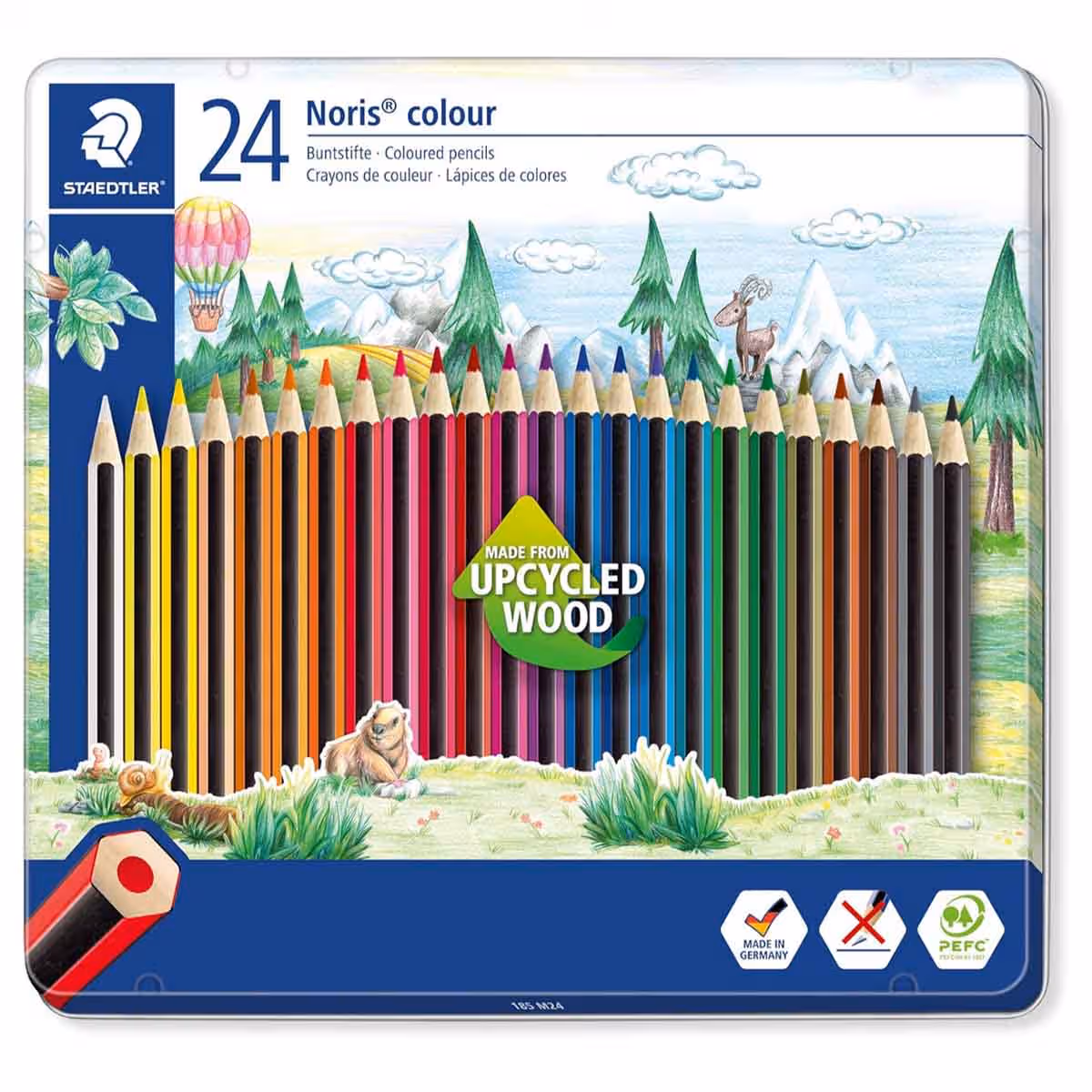 Staedtler Noris Coloured Pencils Unisex, 3-4 Years, Pack of 24