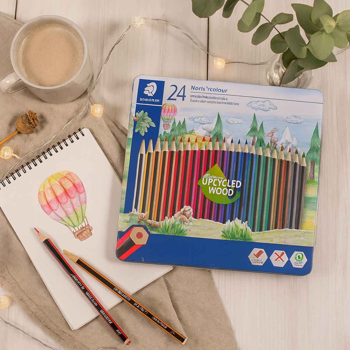 Staedtler Noris Coloured Pencils Unisex, 3-4 Years, Pack of 24