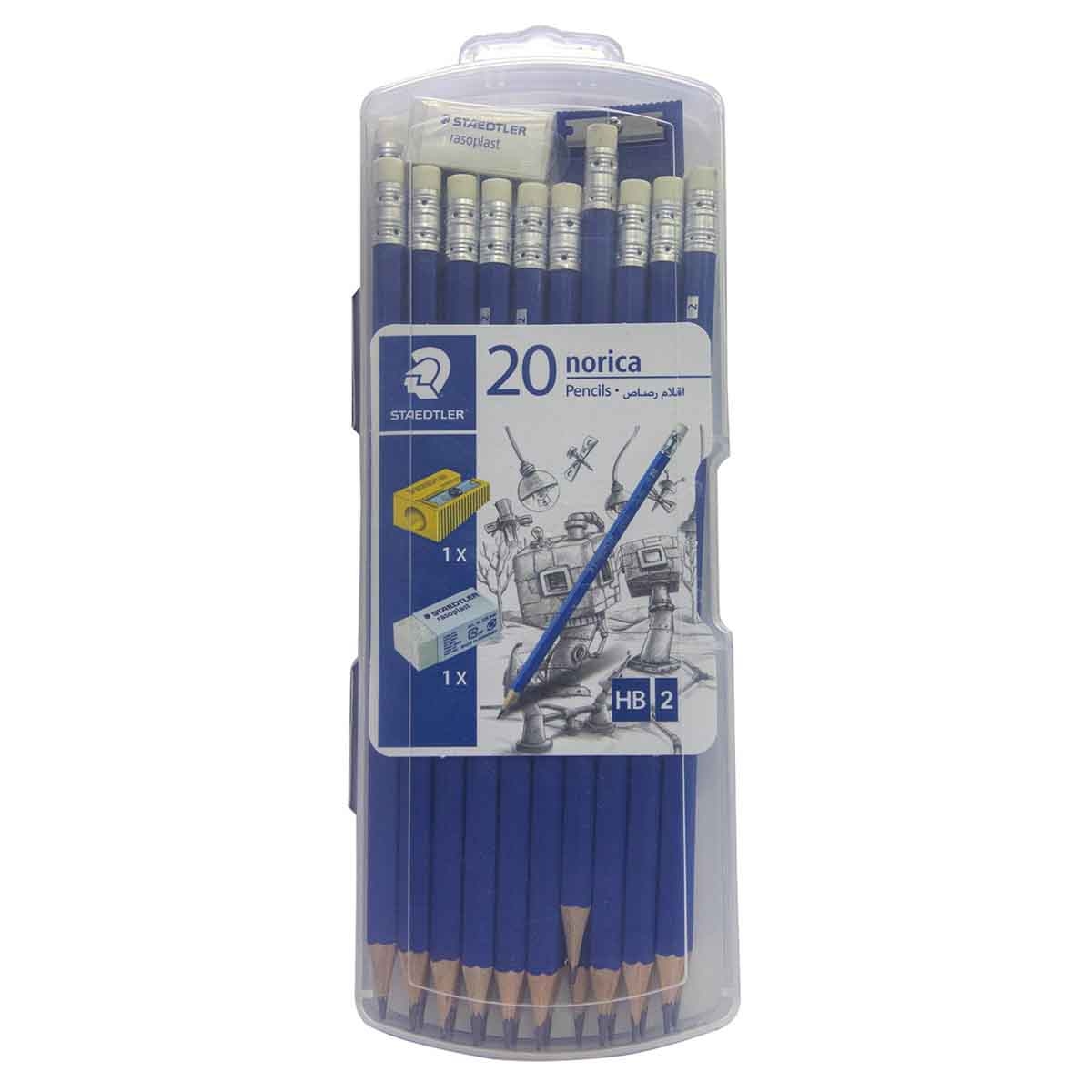Staedtler Pencils Set with Eraser & Sharpener Unisex, 3-4 Years