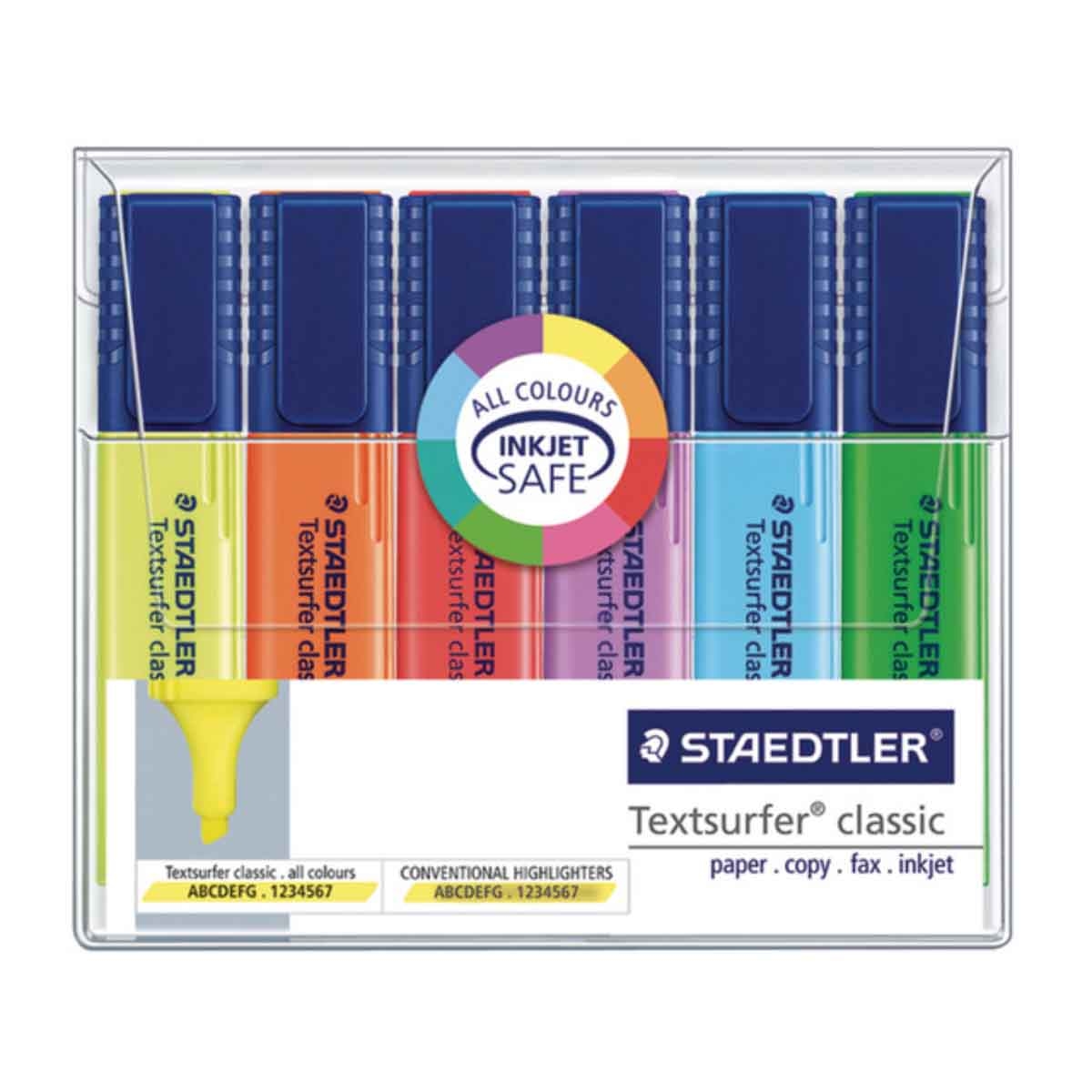 Staedtler Textsurfer Highlighter Unisex, 13+ Years, Pack of 6