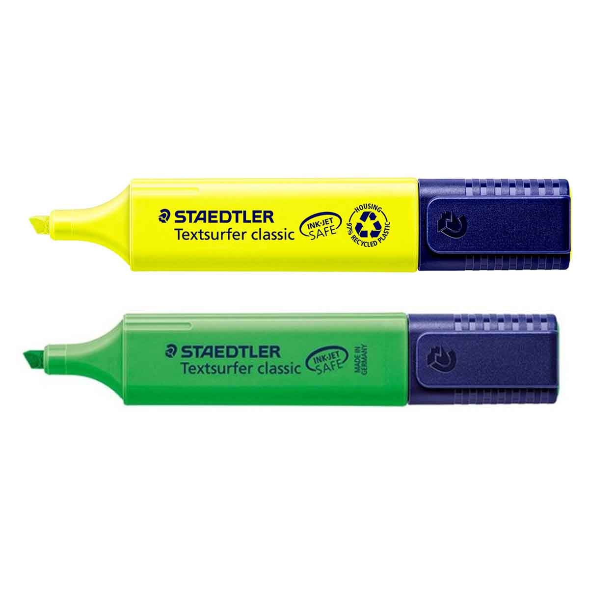 Staedtler Yellow & Green Highlighter Unisex, 13+ Years, Pack of 2