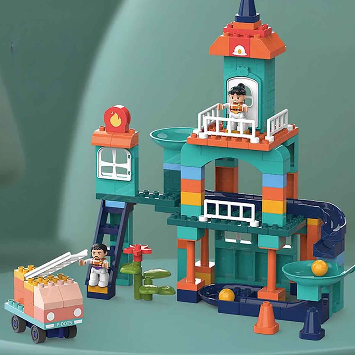 كيكبيبي طاولة مكعبات بناء مكونة من 146 قطعة للجنسين، من 3 إلى 4 سنوات