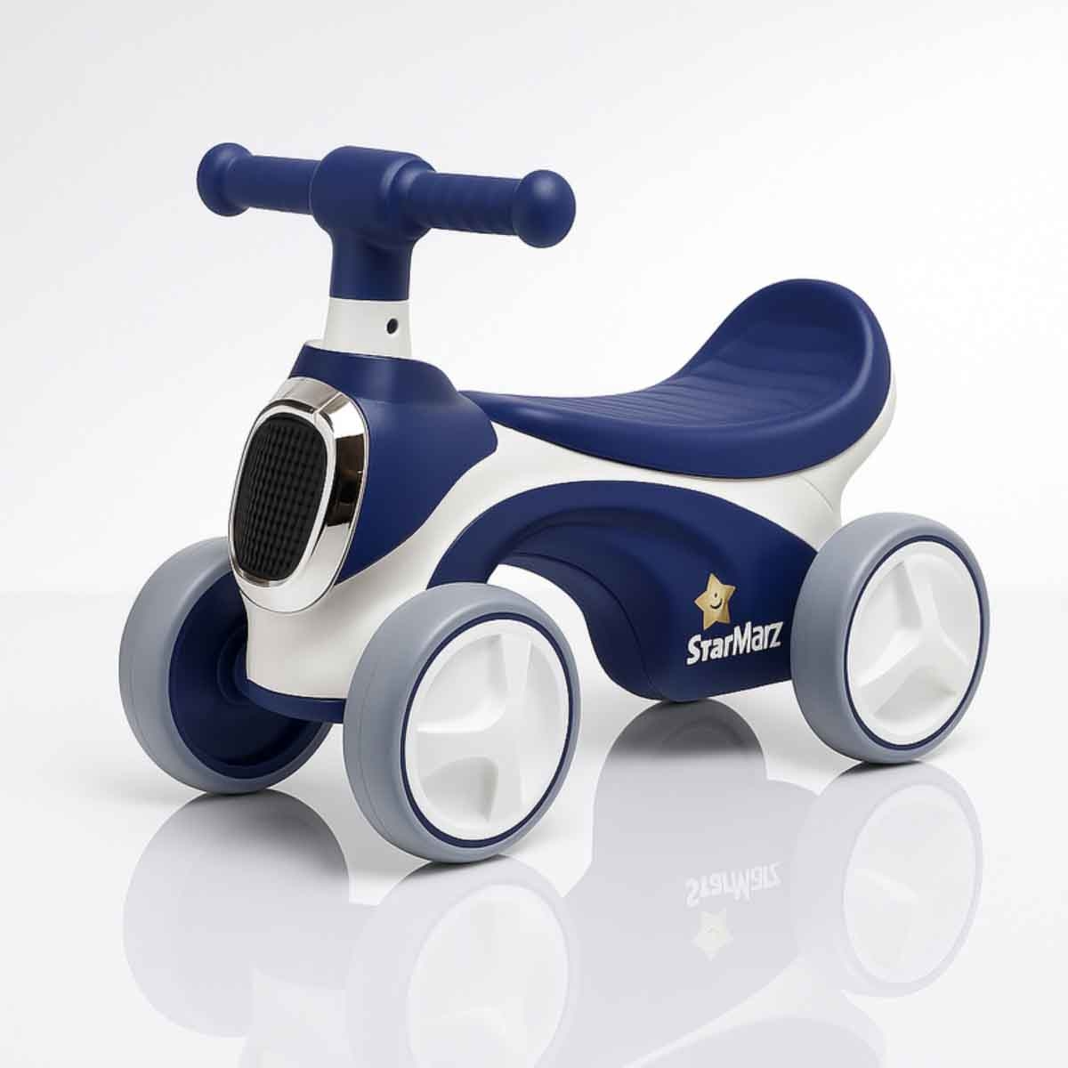 ستارمارز دراجة توازن ركوب يدوية للأطفال للجنسين، 3-4 سنوات