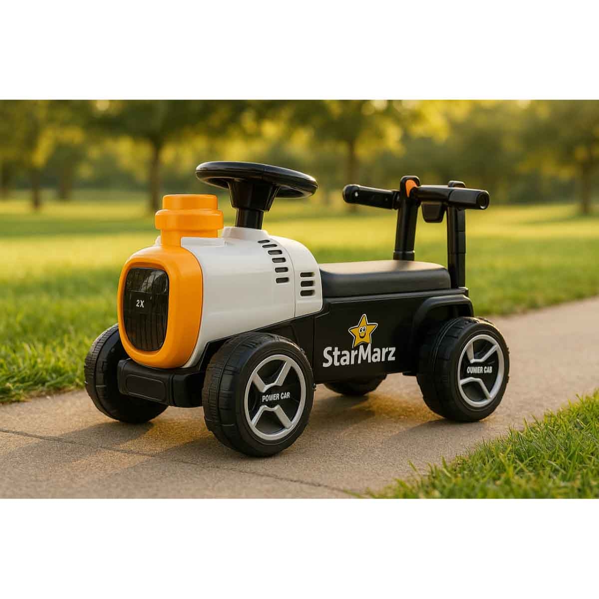 ستارمارز جرار ركوب يدوي للأطفال للجنسين، 3-4 سنوات