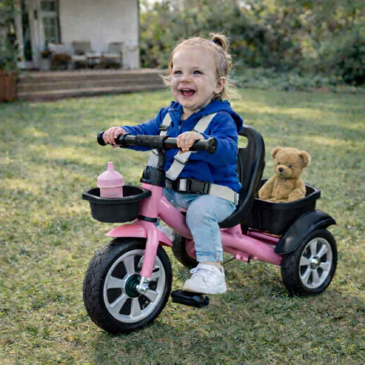 StarMarz 3-Wheel Manual Ride-On Tricycle Unisex, 3-4 Years