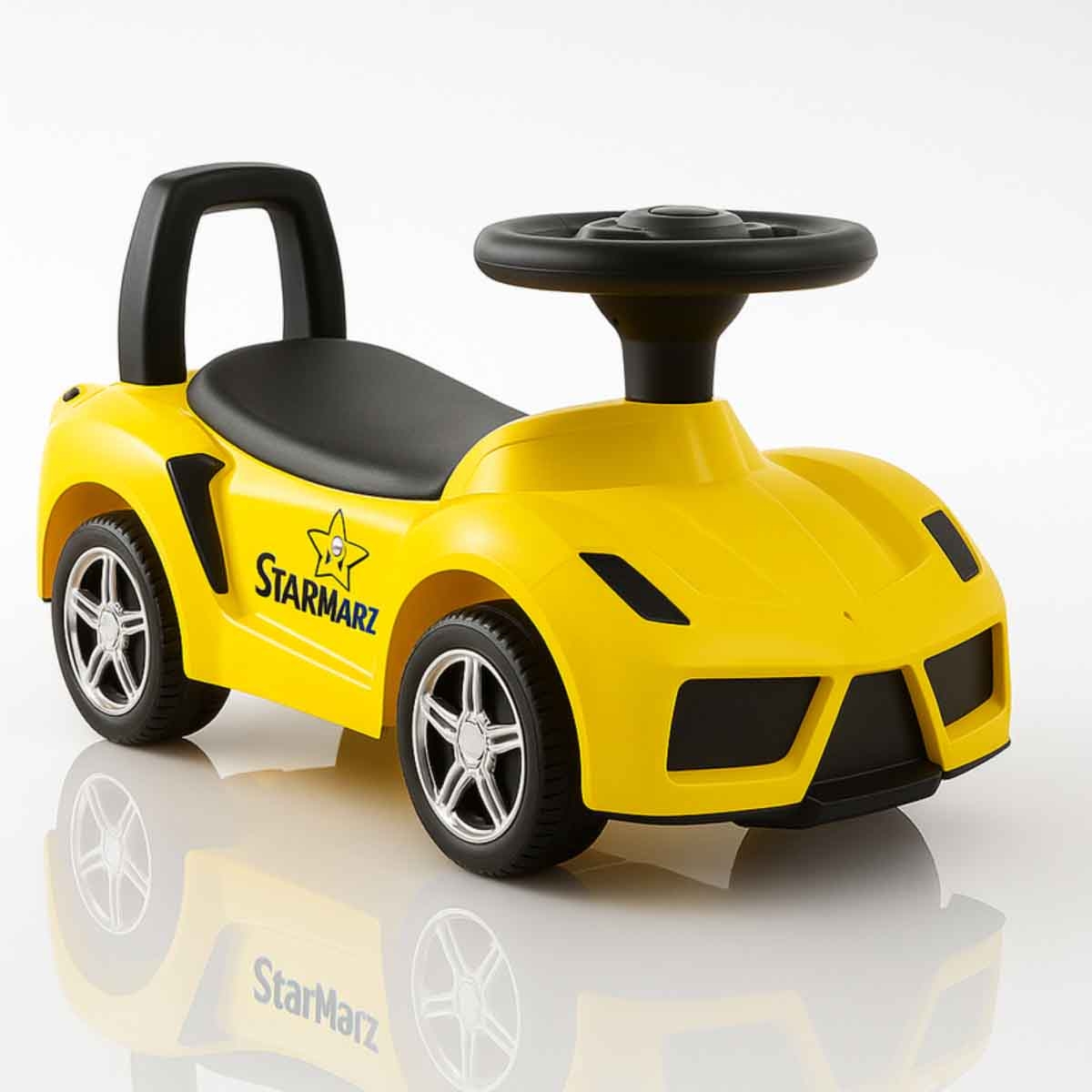 ستارمارز سيارة ركوب يدوية رياضية للأطفال للجنسين، 3-4 سنوات
