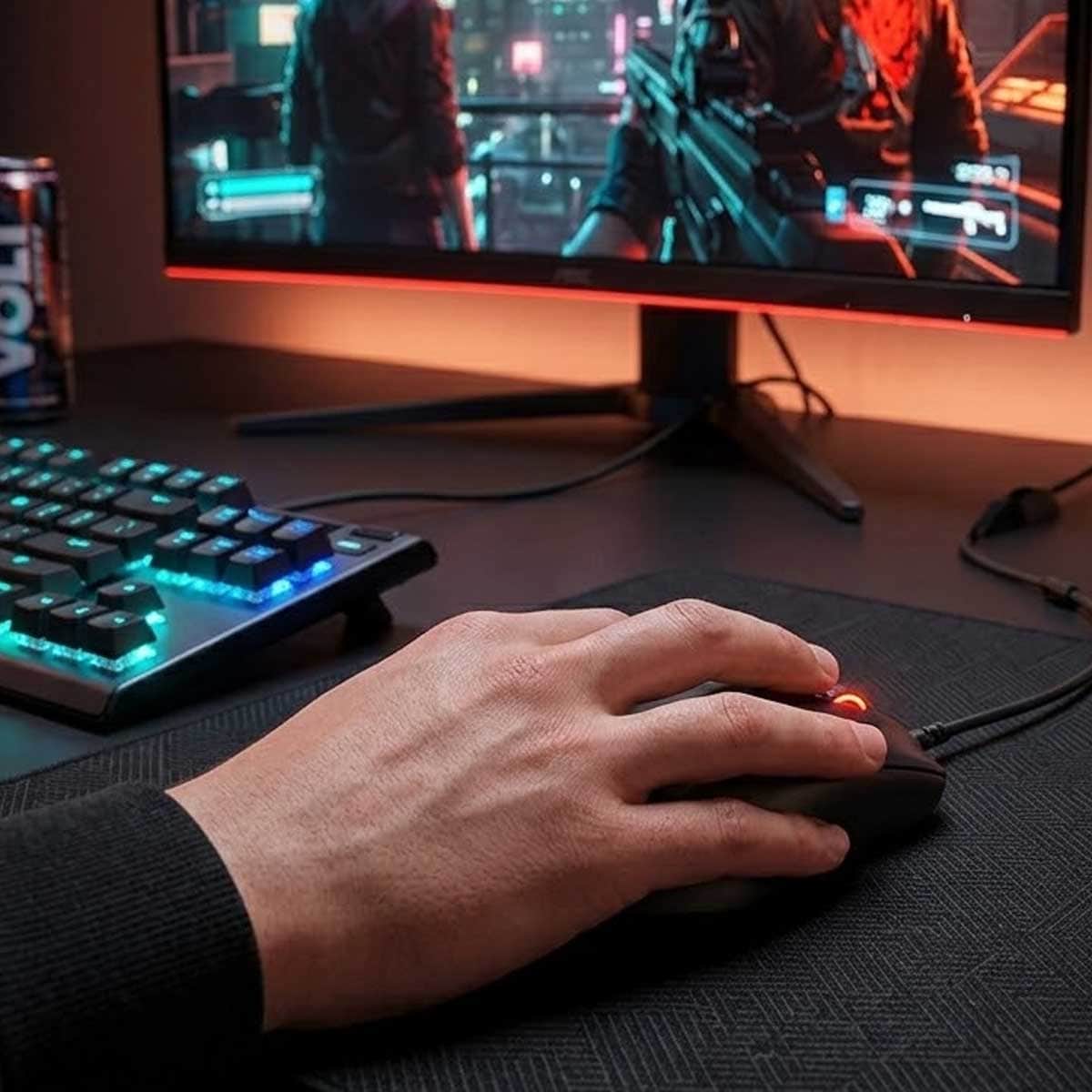 ستيل سيريز برايم بلس أسود ماوس ألعاب