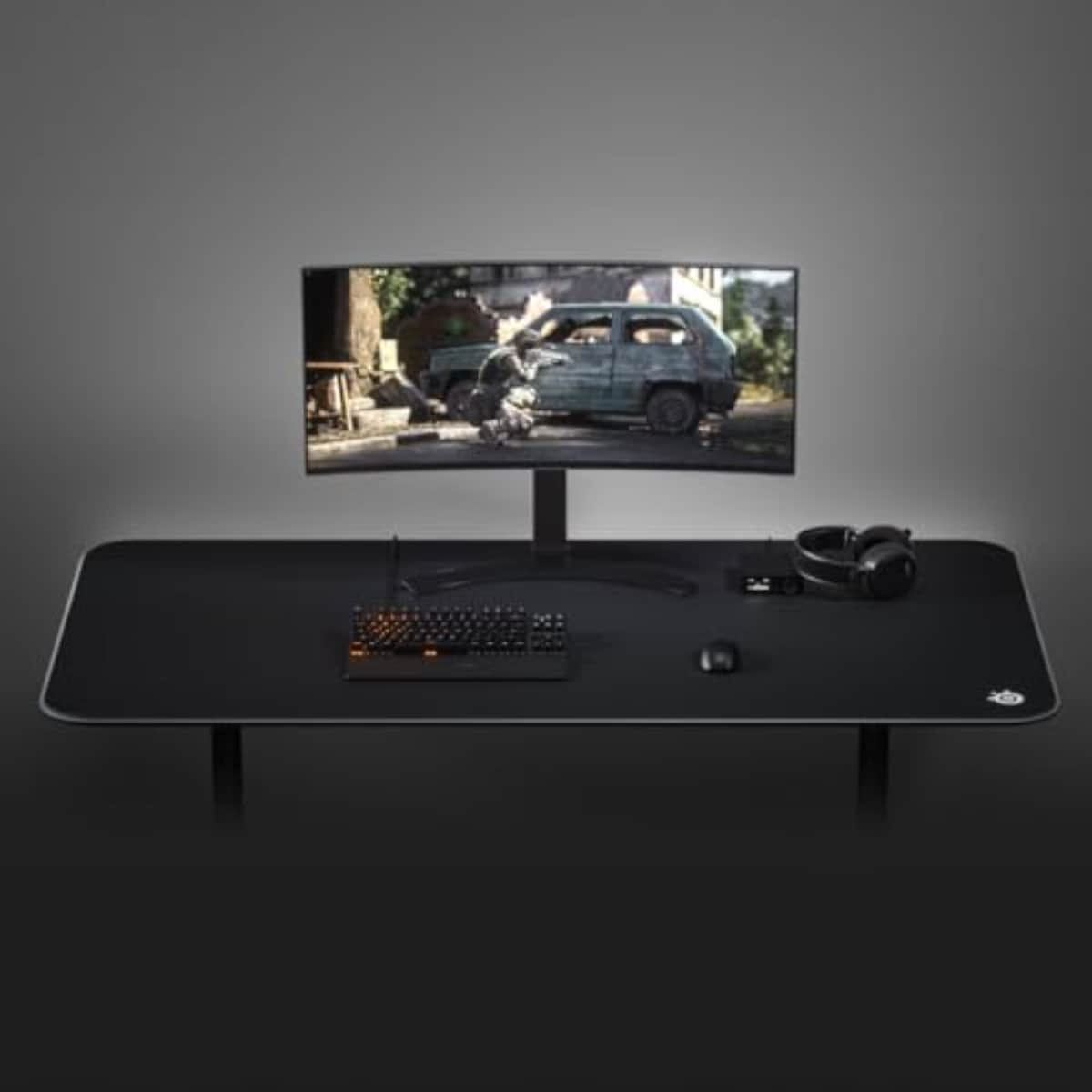 Steel Series Black QcK Gaming Mouse Pad