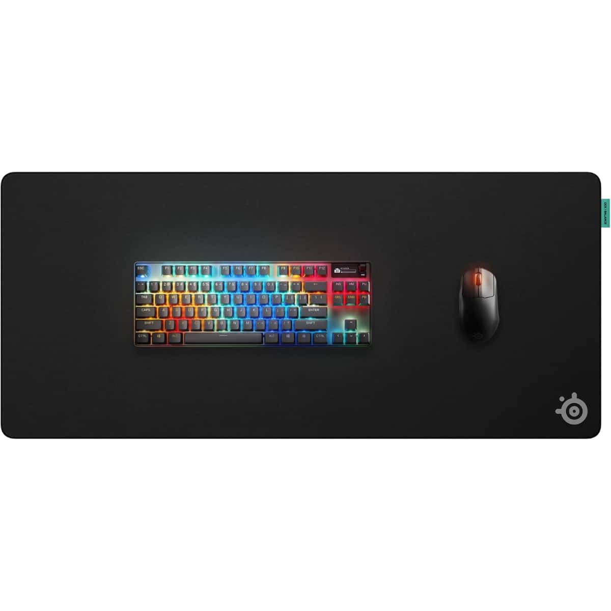 SteelSeries Black QcK Performance XL Balance Gaming Mouse Pad