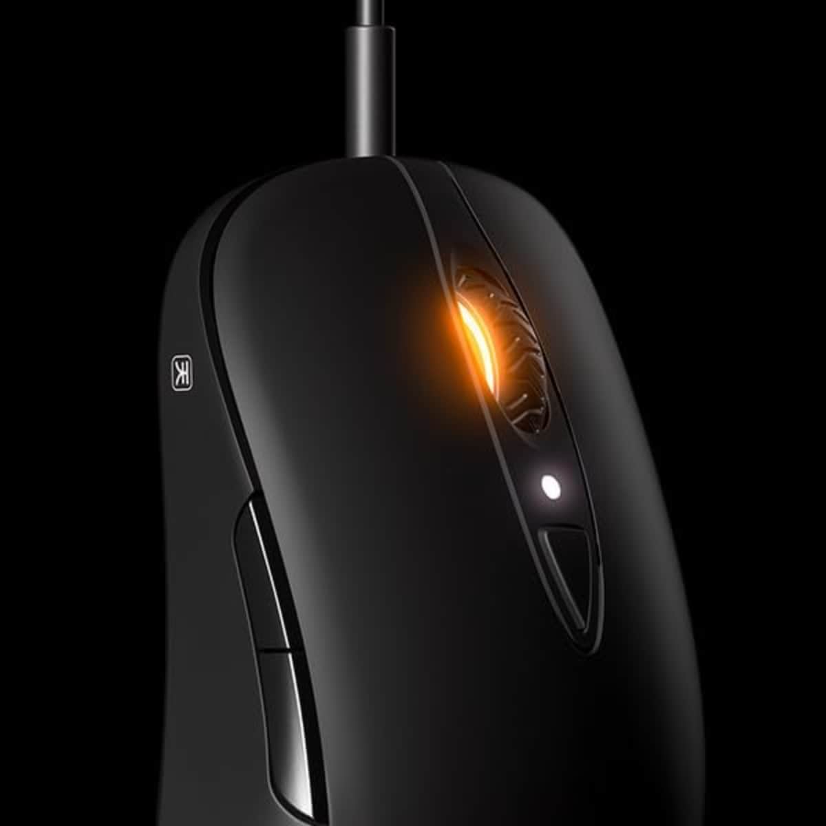 ستيل سيريز سينساي تن أسود ماوس ألعاب