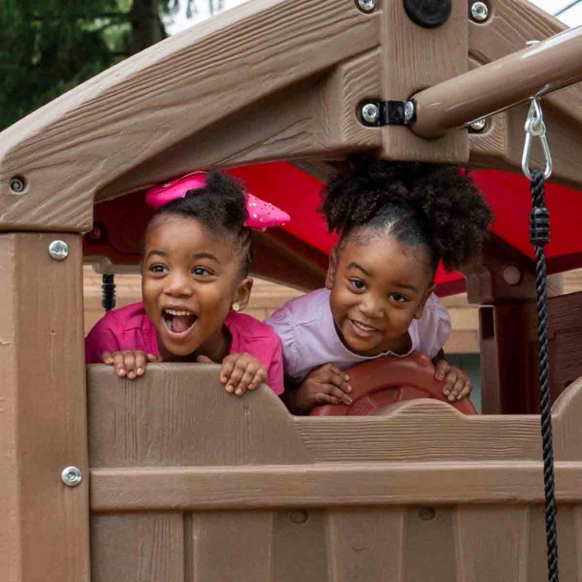 Step2 Adventure Lodge Play Center with Glider Unisex, 3-4 Years