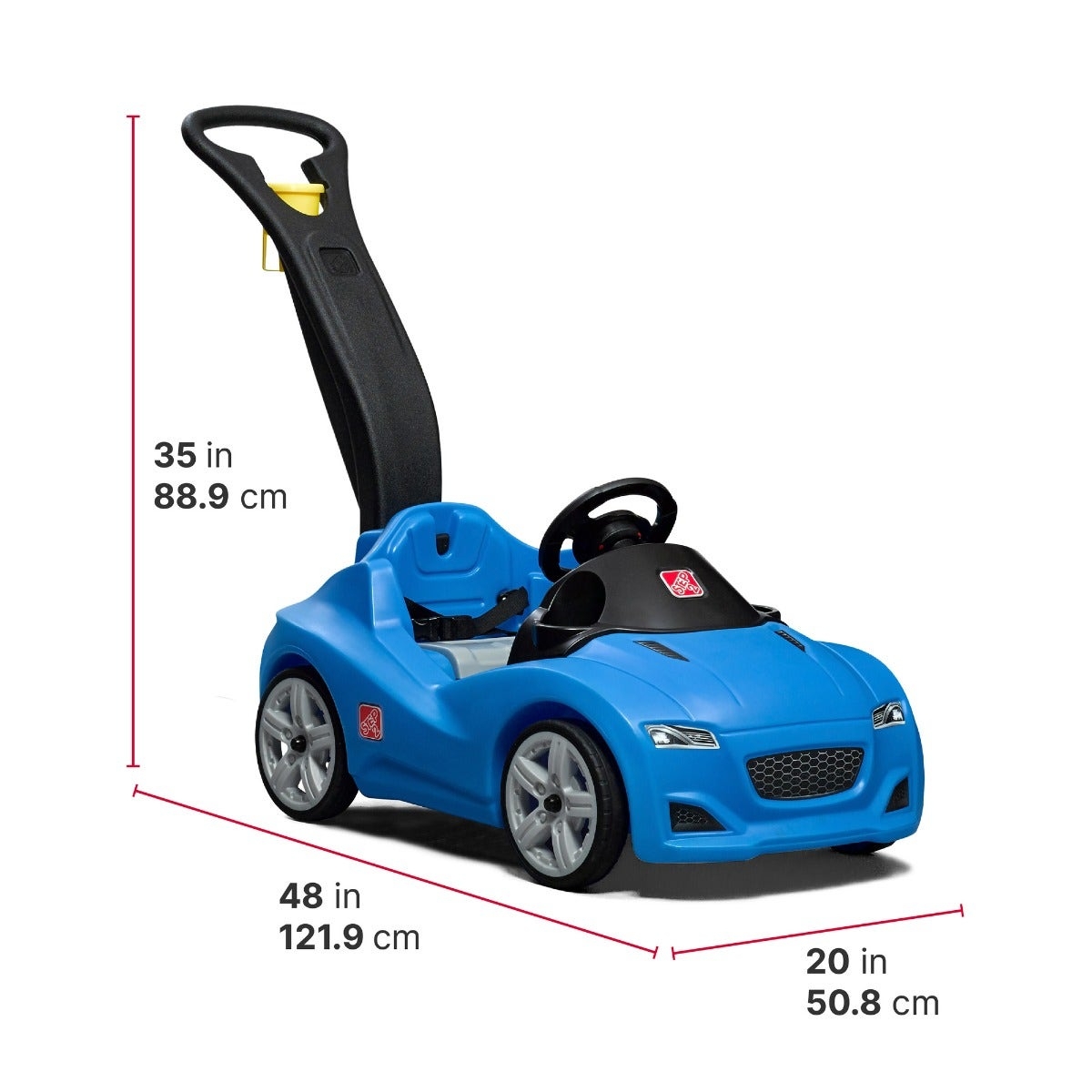 Step2 Blue Whisper Ride Cruiser Unisex, 3-4 Years