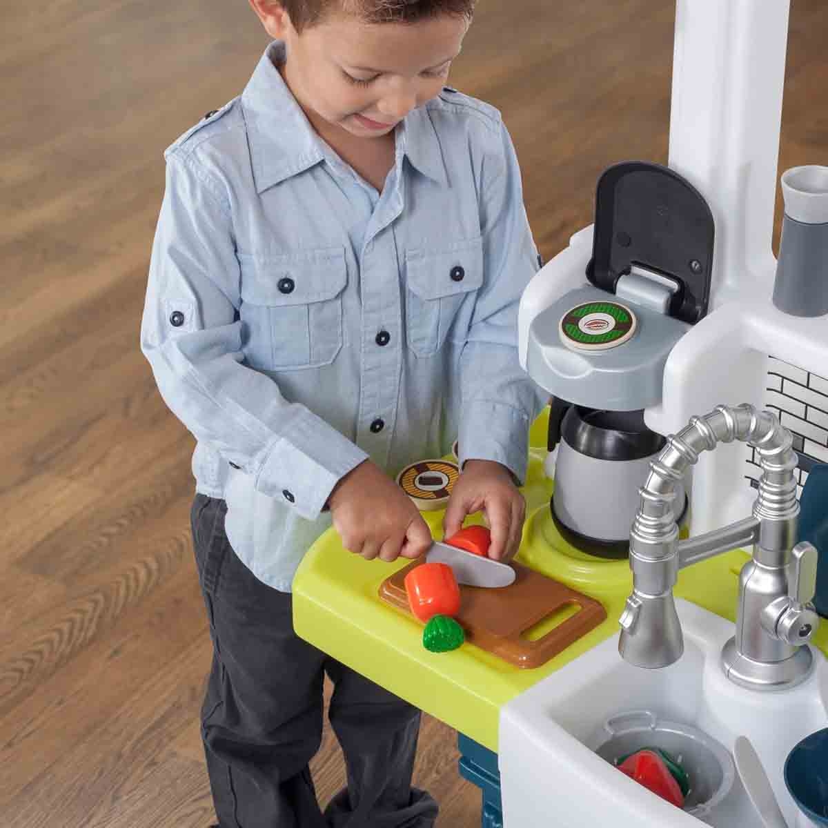 Step2 Elegant Edge Play Kitchen Unisex, 3-4 Years