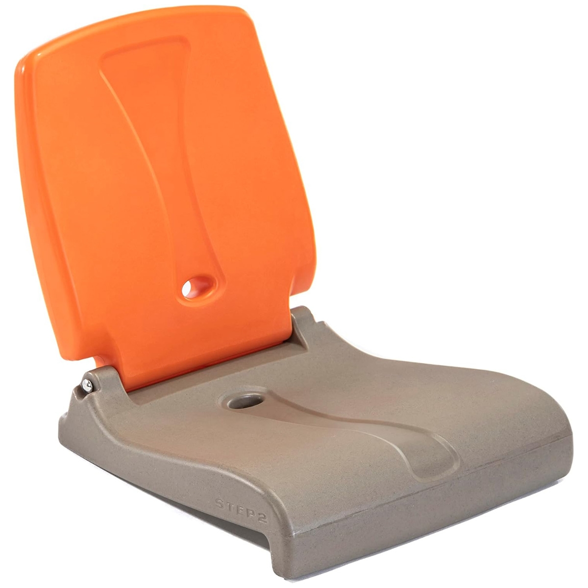 مقعد قابل للطي بني وبرتقالي قابل للطي Step2 للجنسين، 13 سنة فأكثر
