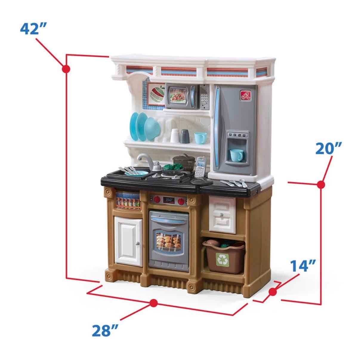Step2 Lifestyle Custom Kitchen Playset Unisex, 3-4 Years