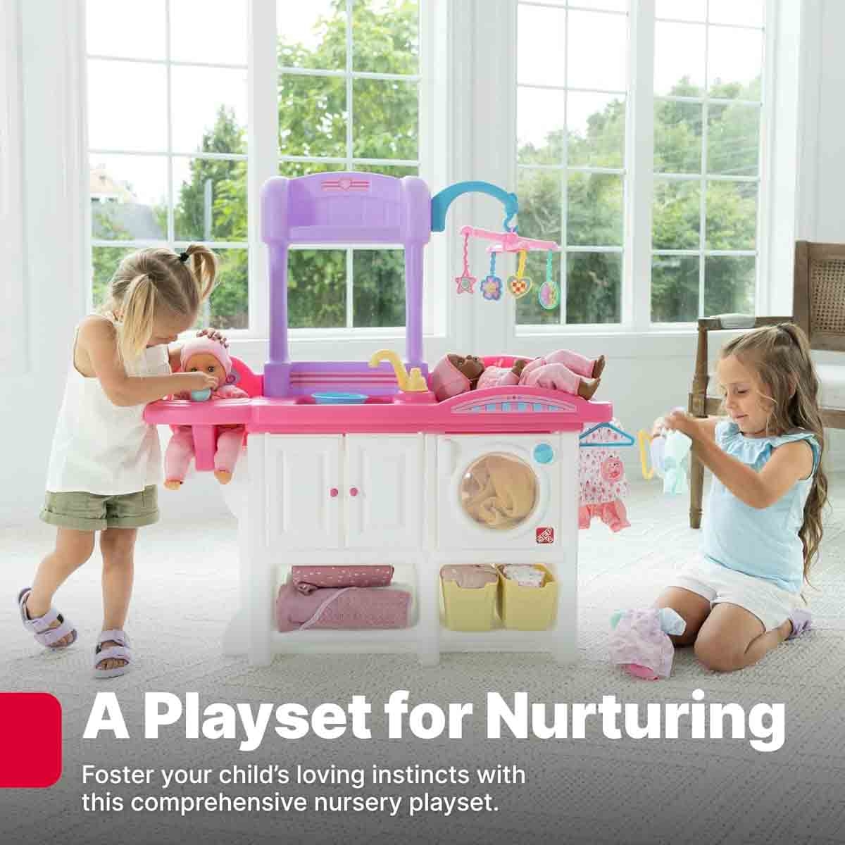 Step2 Love & Care Deluxe Nursery Playset Girls, 3-4 Years