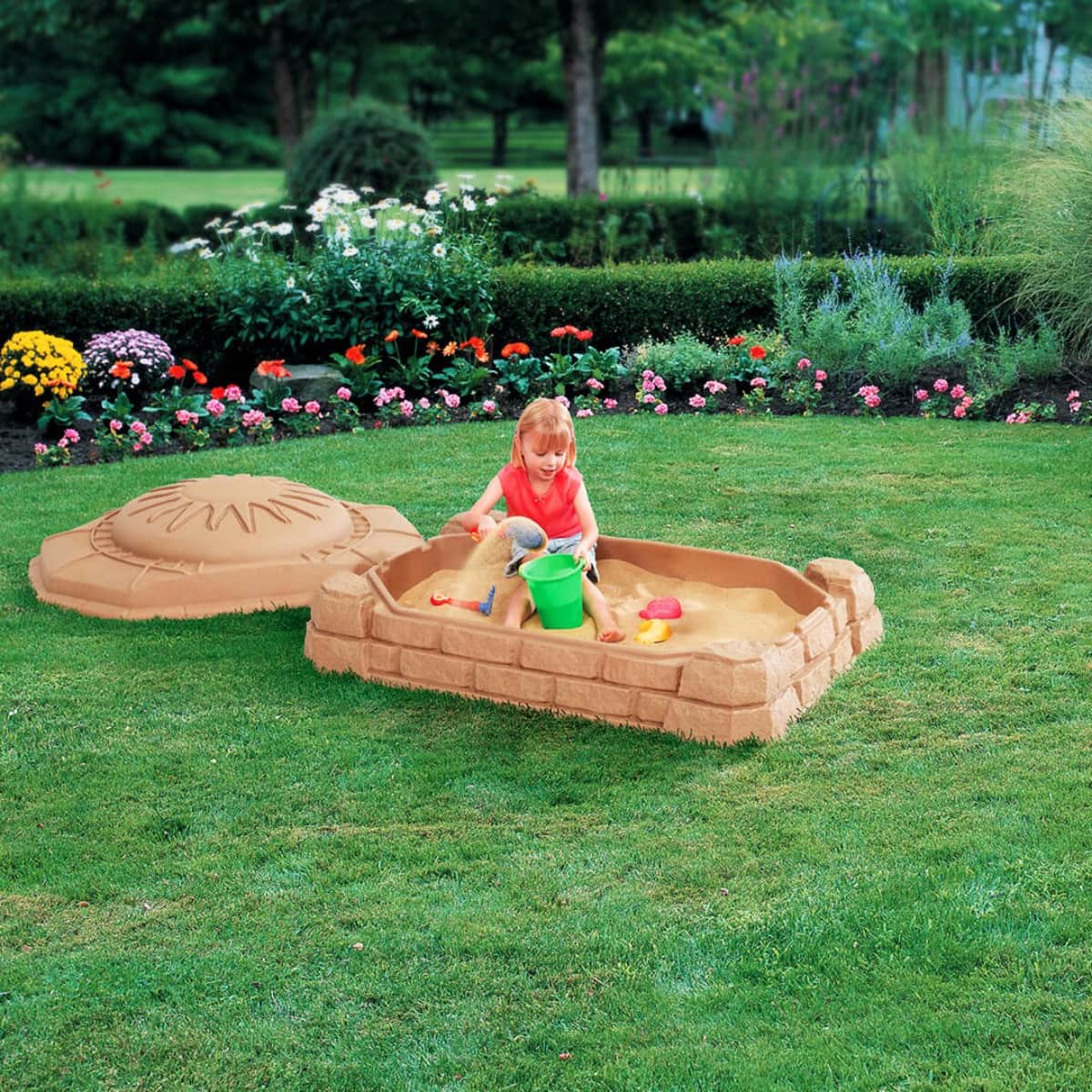 Step2 7220B4 Naturally Playful Sandbox Unisex, 3-4 Years