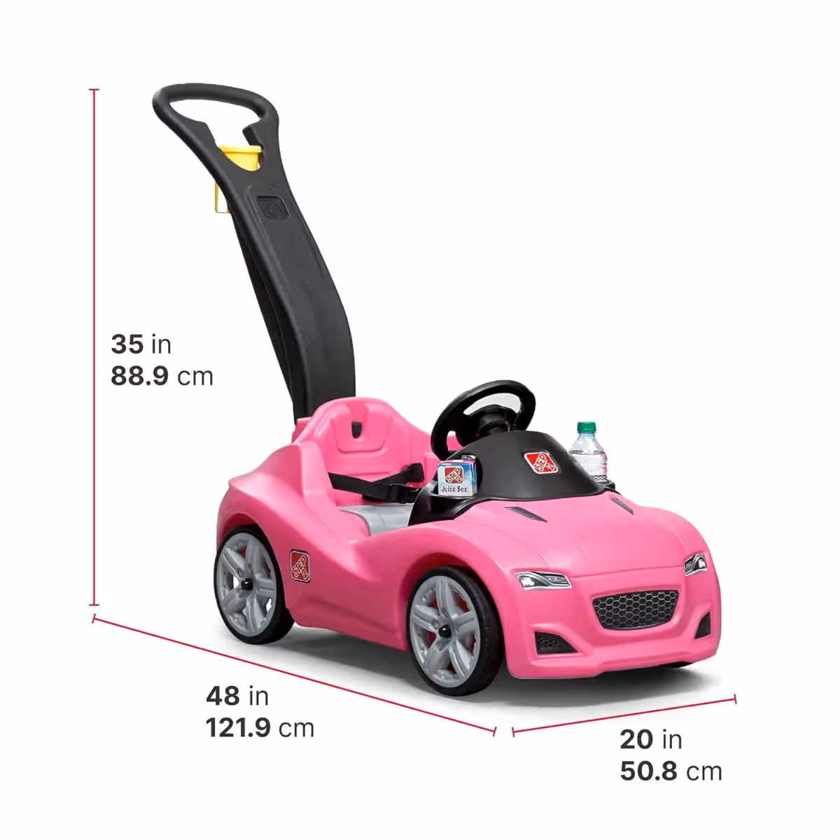 Step2 Red Whisper Ride Cruiser Unisex, 3-4 Years