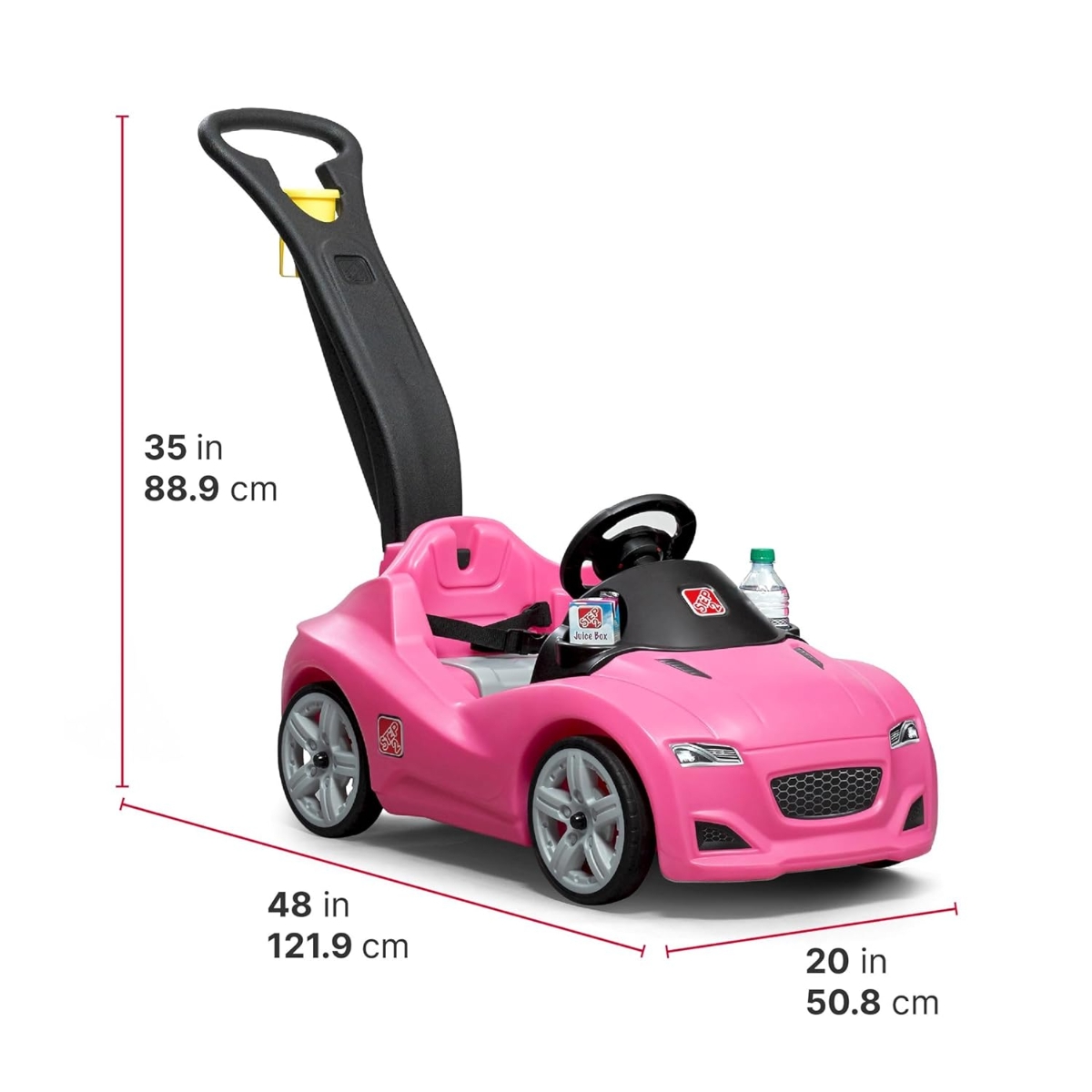 Step2 Pink Whisper Ride Cruiser Unisex, 3-4 Years