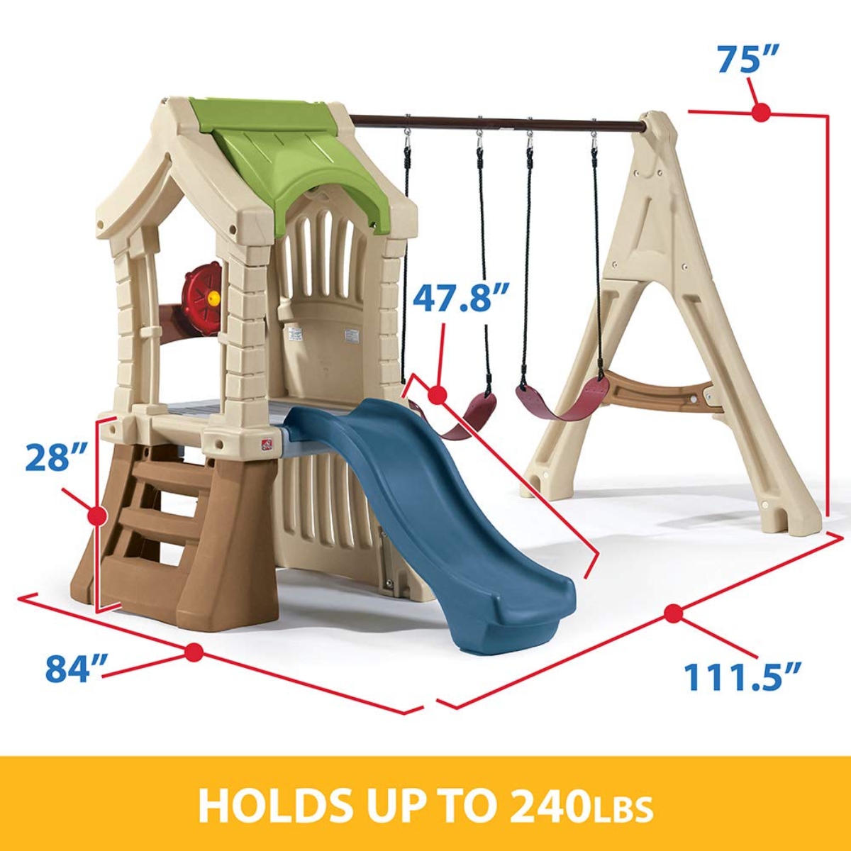 Step2 Play Up Gym Set Unisex, 3-4 Years