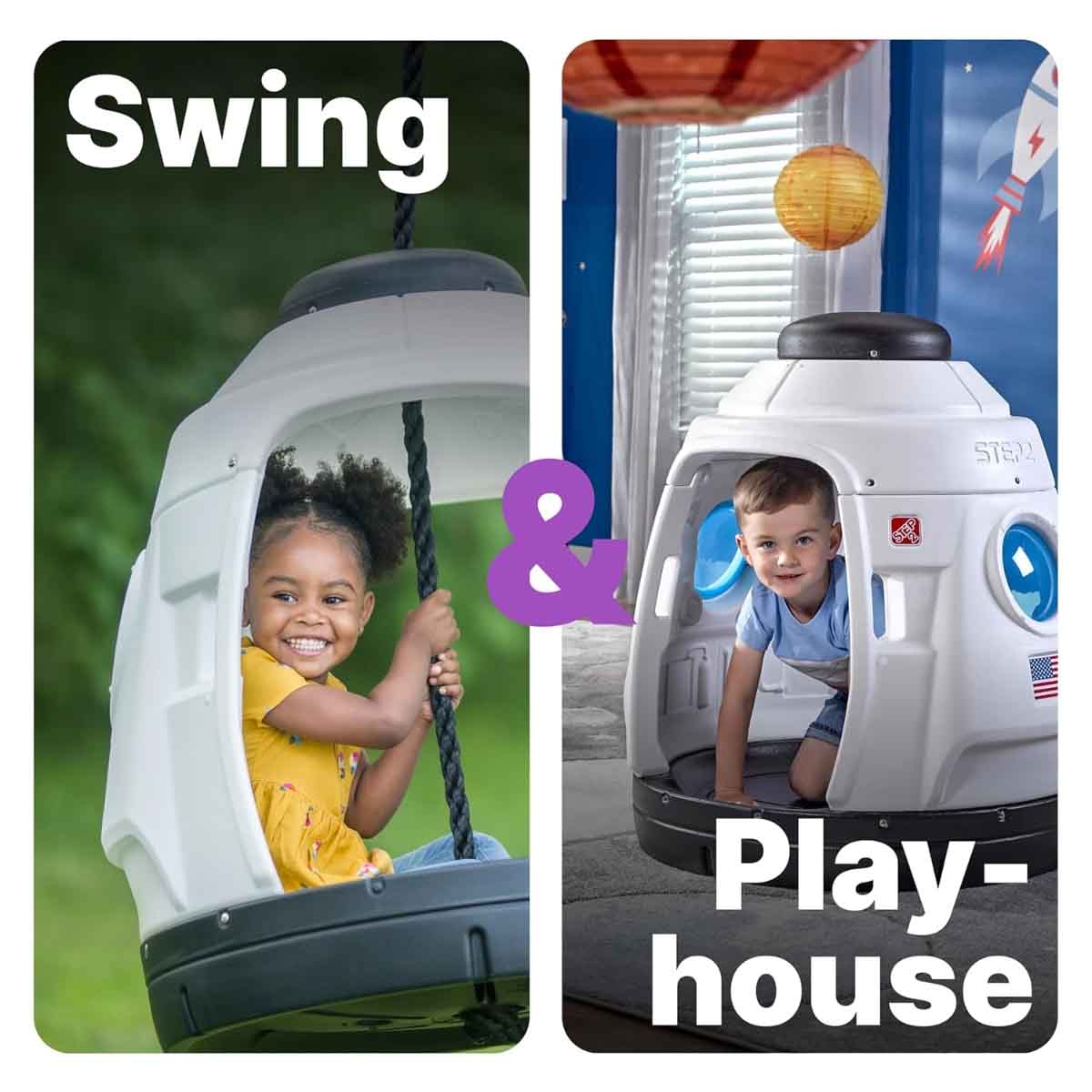 Step2 Space Capsule Swing Unisex, 3-4 Years