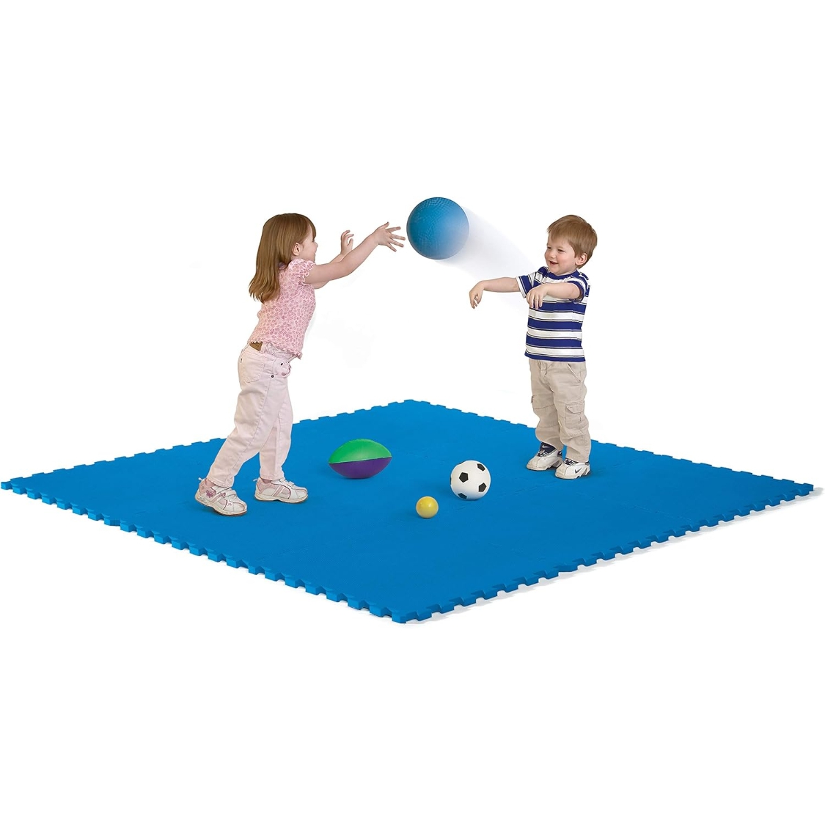 ستيب2 مفرش لعب مربع للجنسين، 3-4 سنوات