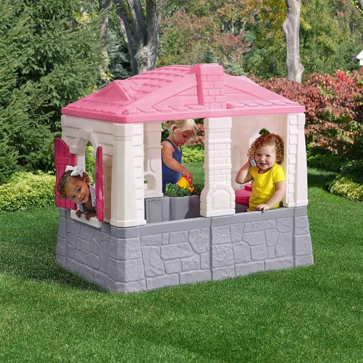 Step2 ST2729499 Neat & Tidy Cottage Playhouse Unisex, 3-4 Years