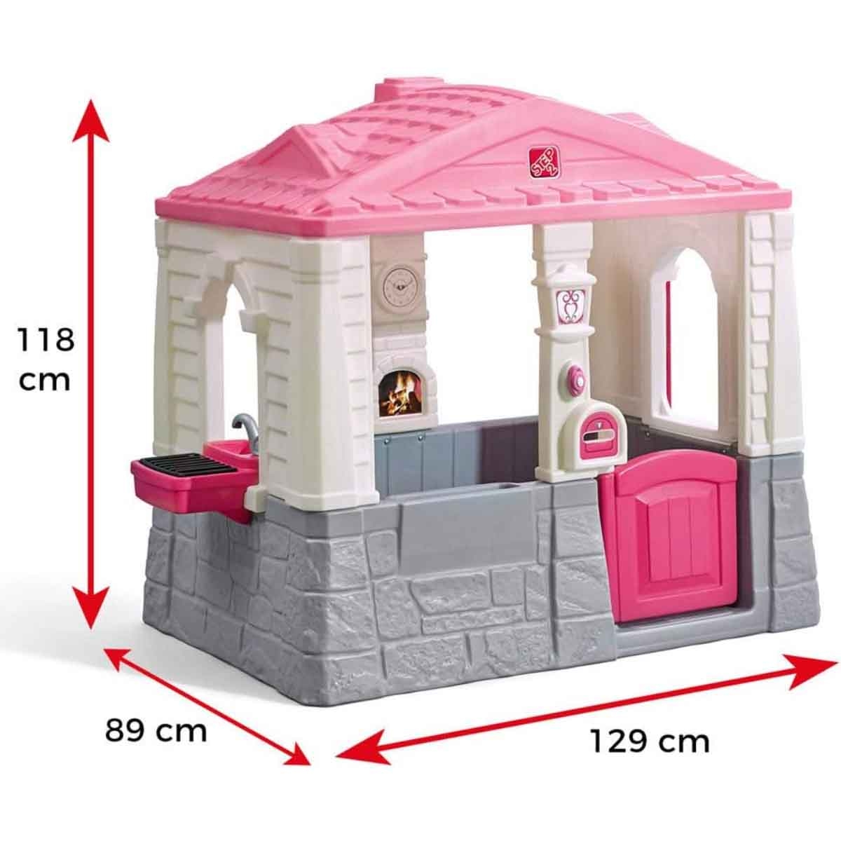 Step2 ST2729499 Neat & Tidy Cottage Playhouse Unisex, 3-4 Years
