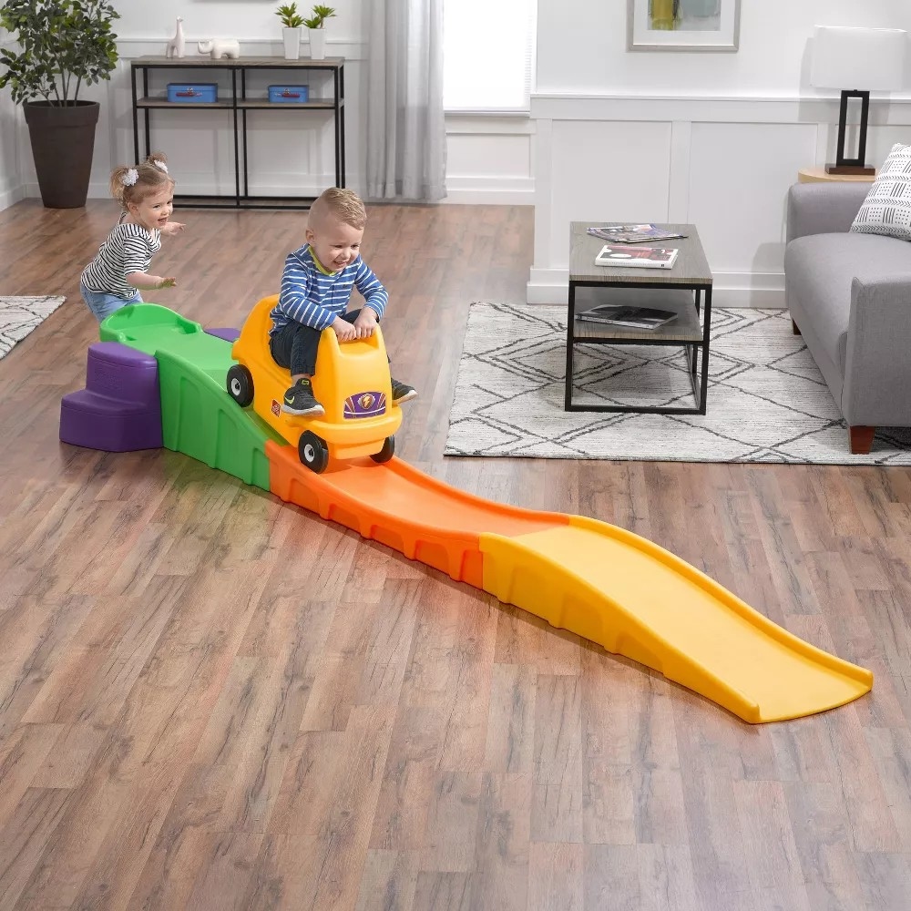 ستيب2 لعبة قطار صعود ونزول للجنسين، 3-4 سنوات