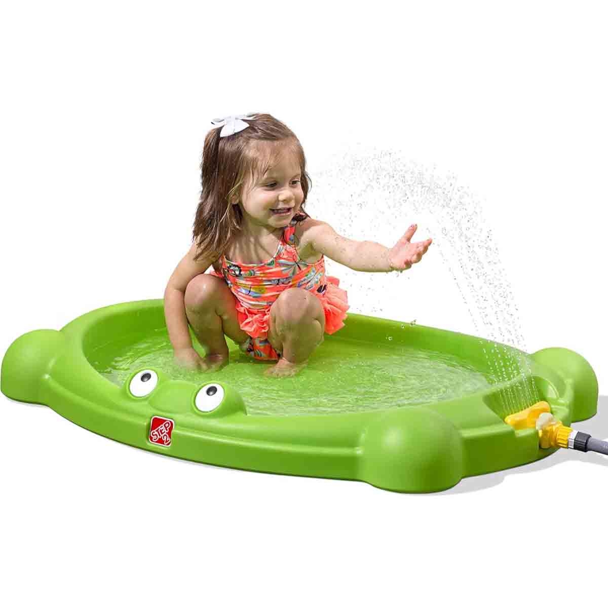 ستيب 2 منصة ألعاب Water Bug Splash Pad المائية، لشخص واحد، 3-4 سنوات