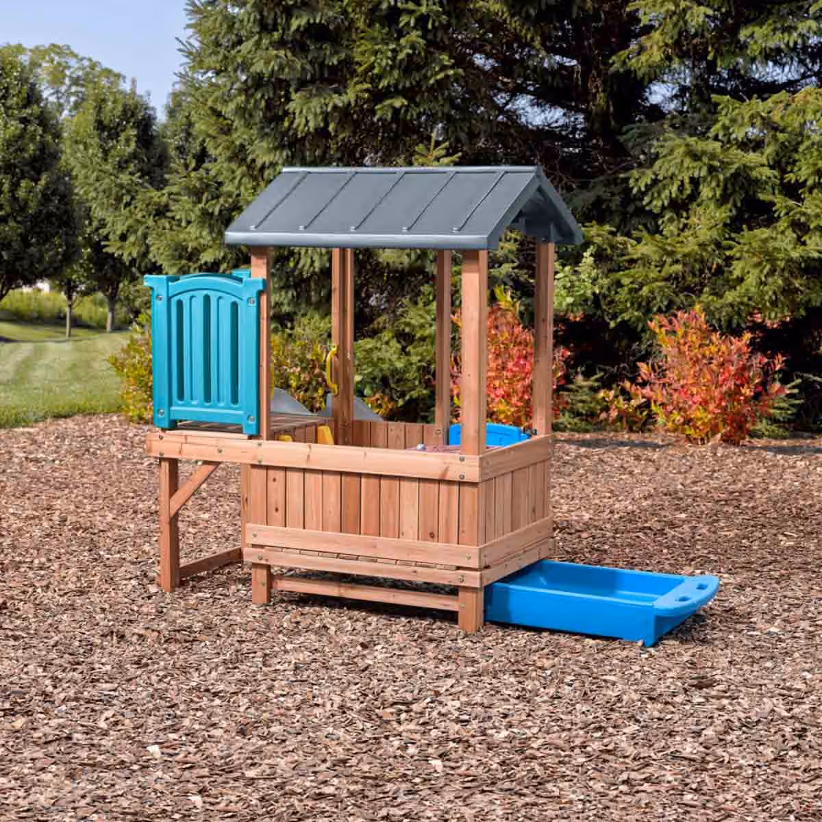 Step2 Woodland Adventure Playhouse & Slide Unisex, 3-4 Years