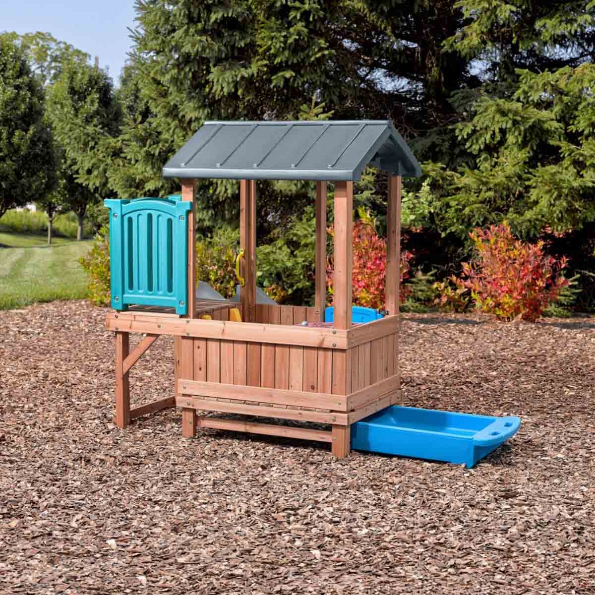Step2 Woodland Adventure Playhouse & Slide Unisex, 3-4 Years