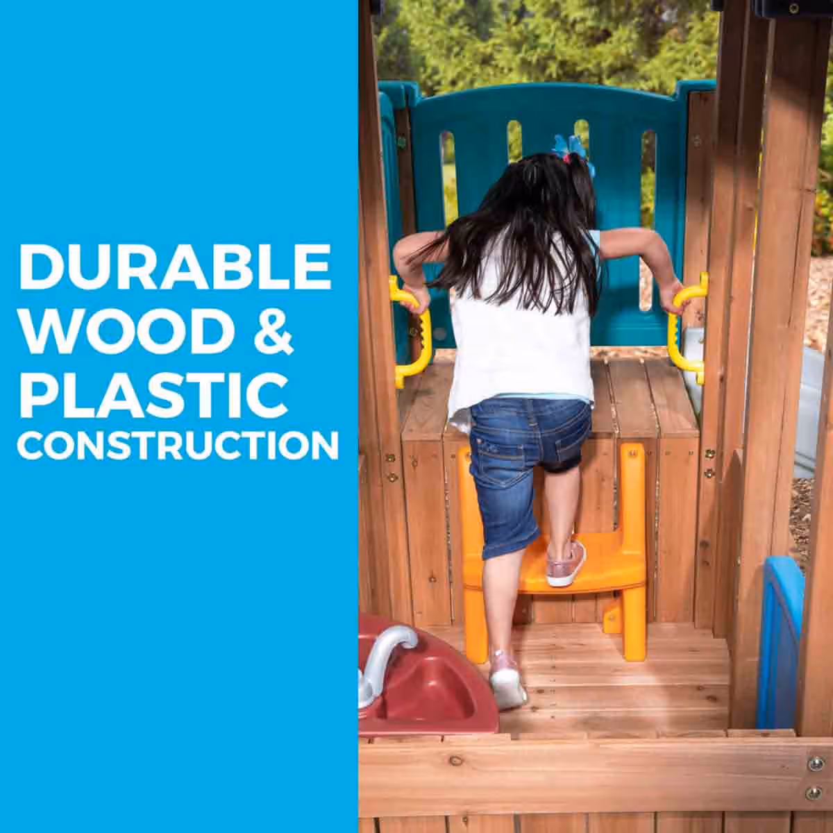 Step2 Woodland Adventure Playhouse & Slide Unisex, 3-4 Years