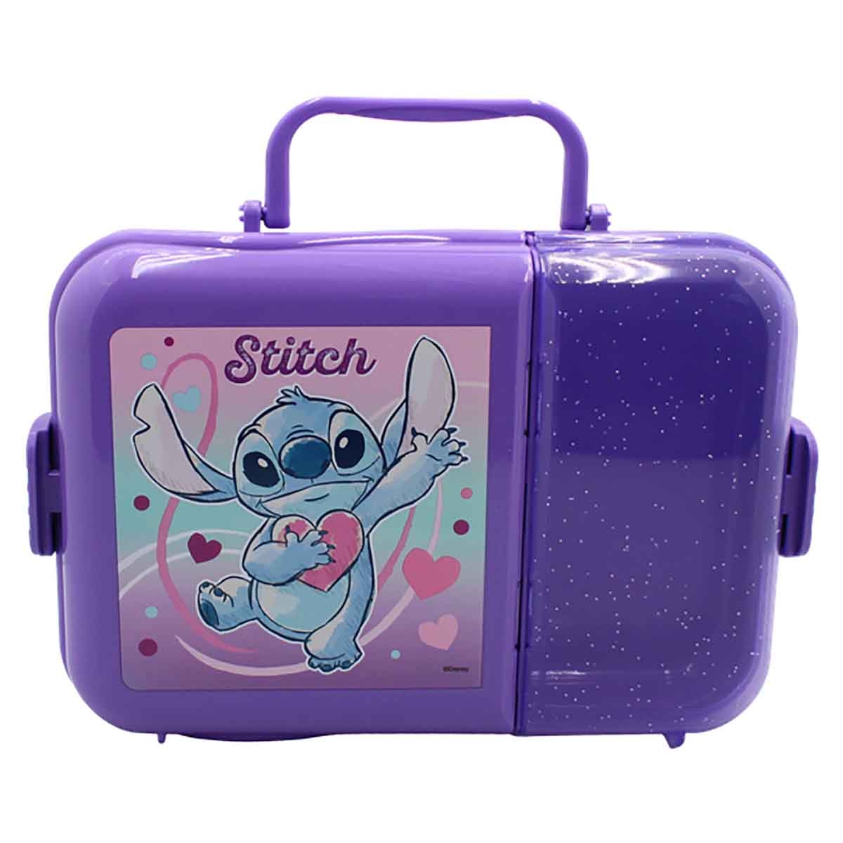 Stitch Disney Leakproof & Easy to Carry 2-Compartment Lunch Box