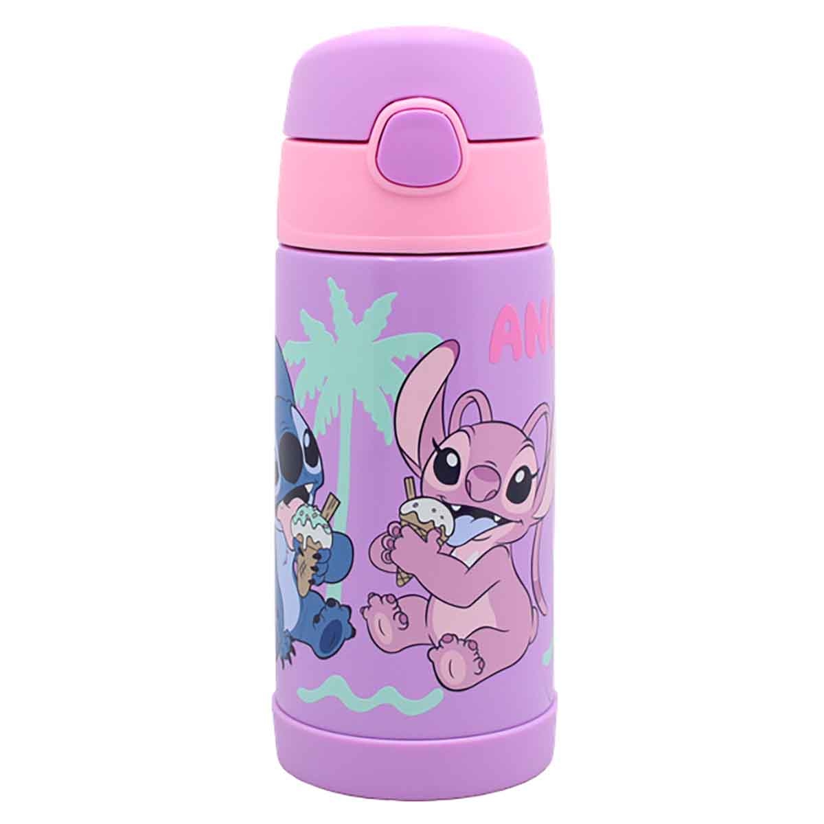 Stitch 350ml Double Wall Insulated & Leakproof Stainless Steel Water Bottle