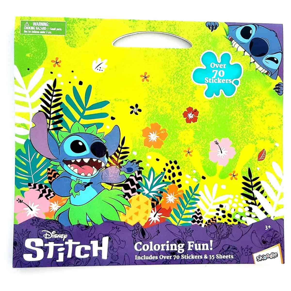 Disney Stitch Color & Activity Book Art Kit Unisex, 3-4 Years