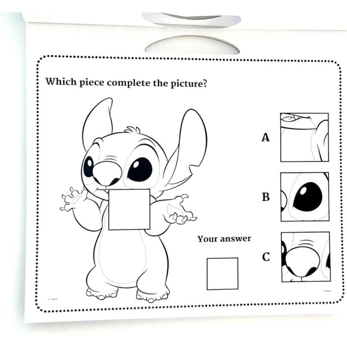 Disney Stitch Color & Activity Book Art Kit Unisex, 3-4 Years