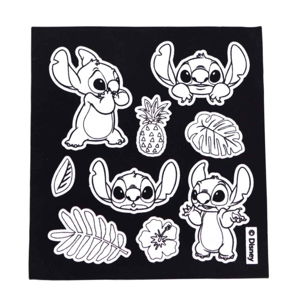 Disney Stitch Color & Jewel Velvet Stickers Unisex, 3-4 Years