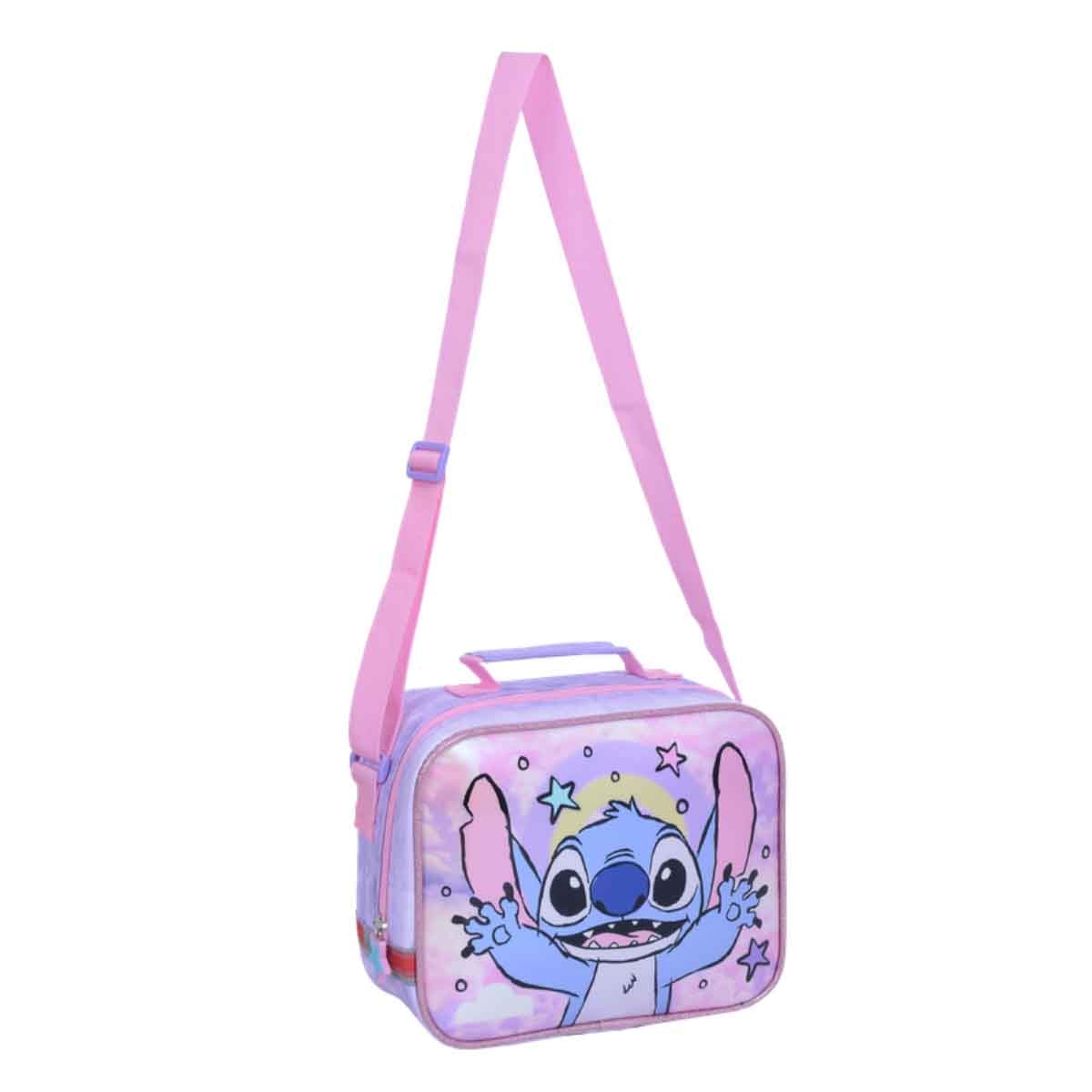 ليليو & ستيتش حقيبة غداء مدرسية معزولة بتصميم أطفال