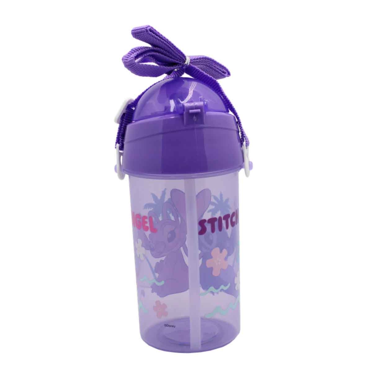 Stitch Pop-Up Canteen Disney Flip Straw Water Bottle
