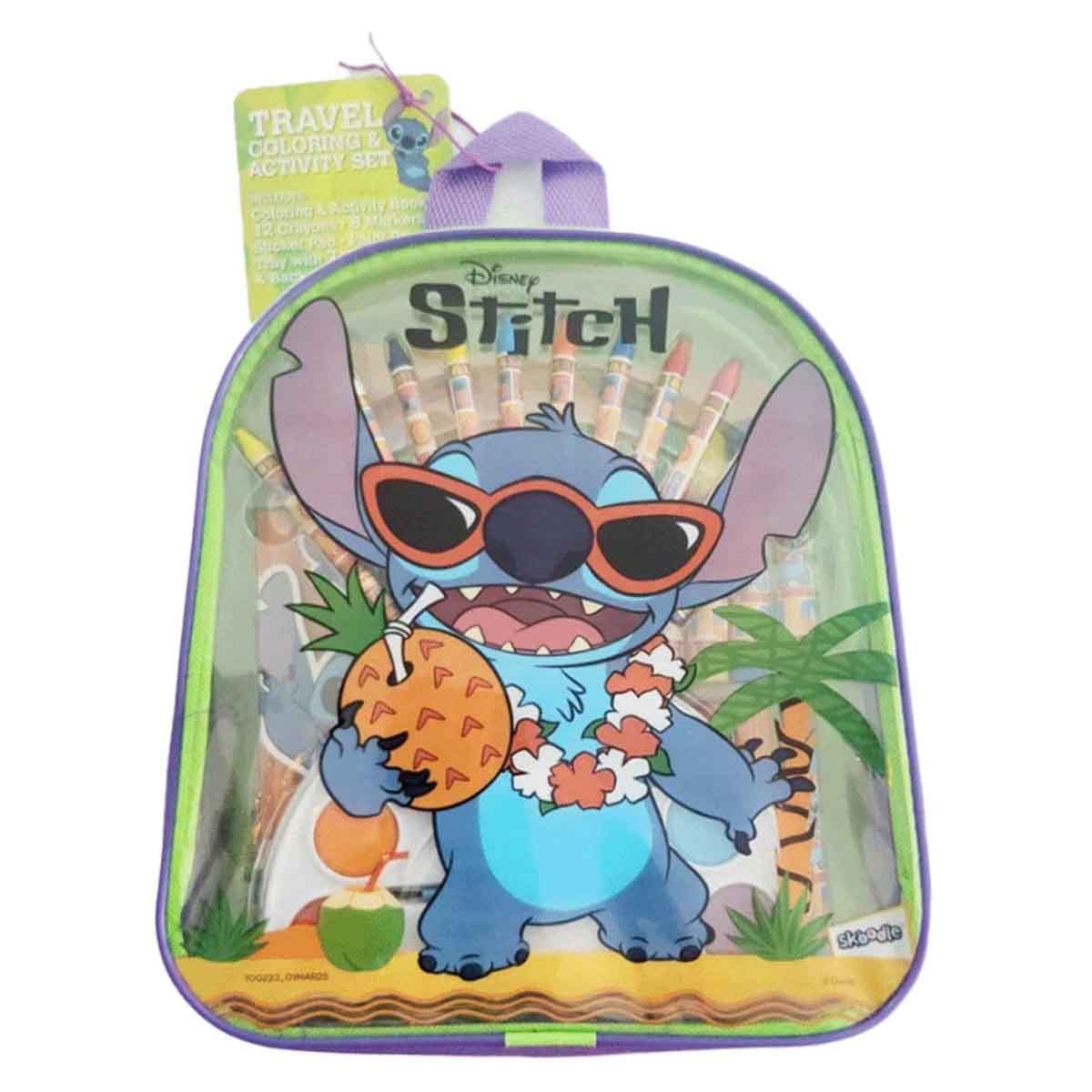 Disney Stitch Travel Coloring & Activity Set Unisex, 3-4 Years