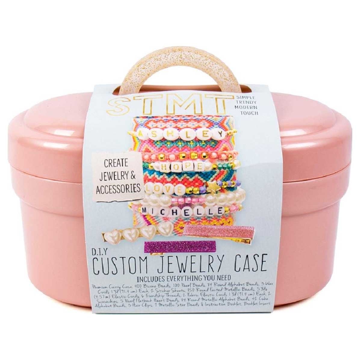 علبة مجوهرات مخصصة من STMT للبنات، من 8 إلى 10 سنوات