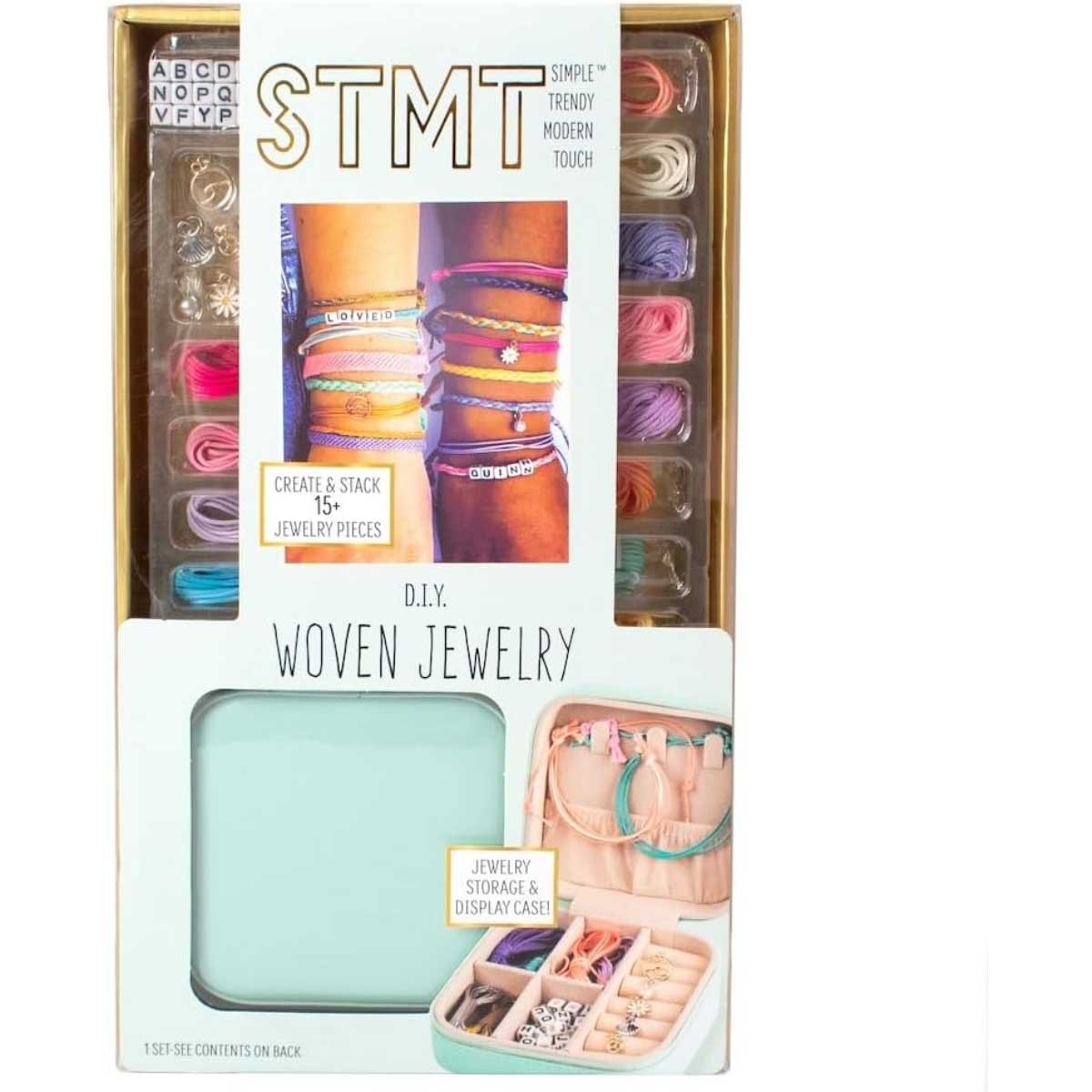 مجموعة صنع المجوهرات المنسوجة من STMT للبنات، من 8 إلى 10 سنوات